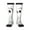 3 Black, variant on Cute Ghost Simple Drawing Print Adult Stockings,Crew Socks,Unisex Fashion Socks, Casual Sports Socks,Comfortable Crew Socks for Everyday Wear and Sports