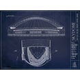 thumbnail image 2 of Ballpark Blueprints SkyDome 18x24 Unframed Print, 2 of 3