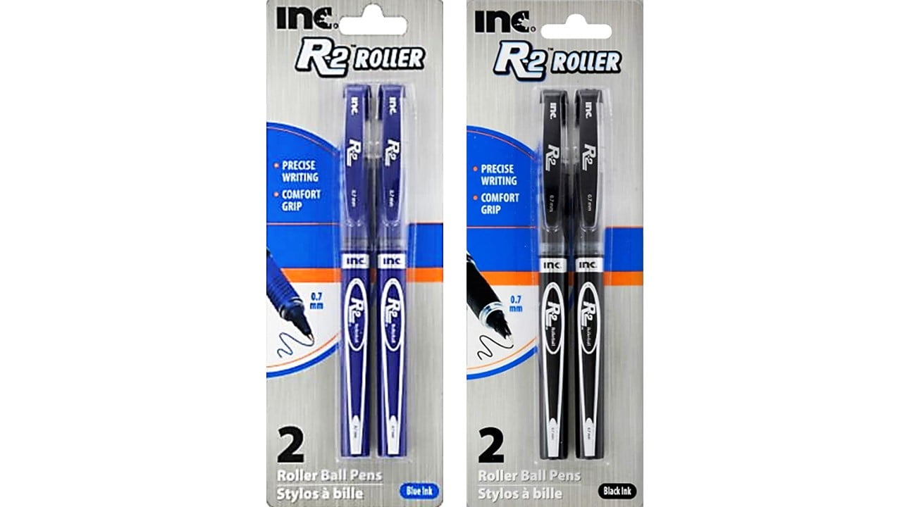 Dollar Tree Inc R2 Rollerball ROLLER BALL(BLACK INK) PENS- PRECISE