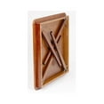 thumbnail image 3 of Meco STAKMORE Table de Cartes Pliant à Bord Droit, Fini Fruitwood, 3 of 3