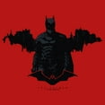 thumbnail image 2 of Girl's The Batman Gotham Silhouette  Graphic Tee Red X Small, 2 of 5