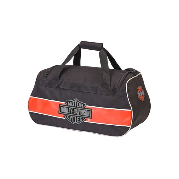 Harley-Davidson Classic Bar & Shield Sports Duffel Bag w/ Strap 99418 RUST/BLACK, Harley Davidson