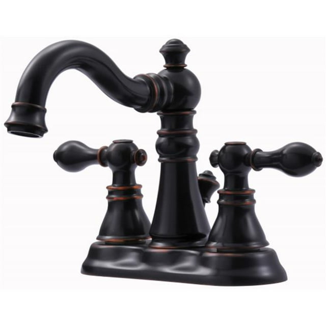 Ultra Faucets UF45115 Two-Handle Oil Rubbed Bronze Victorian Series Lavatory Fau