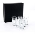 thumbnail image 2 of Shot Glasses set in Black Presentation Gift Box - Gifts for Women and Men - Party Pack - 6 Pack, 2 of 3