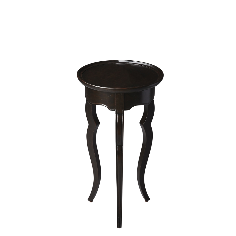 Butler Round Accent Table - Rubbed Black - image 2 of 2