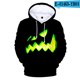 thumbnail image 1 of Sudaderas con capucha de Cosplay de Halloween, chaqueta informal para niños y adultos, tallas para niños, jersey de calabaza, Jersey Unisex07XXXL Deng Xun unisex, 1 of 2