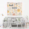 thumbnail image 2 of Yayeee Tapestry Wall Hanging for Bedroom 80" x 60" Living Room Home Wall Art Decor, Halloween Cute Pumpkins, 2 of 7