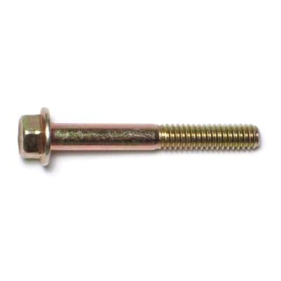 1/4"-20 x 2" Zinc Grade 8 Hex Washer Head Flange Bolts FBHWS8-027 (5 pcs.)