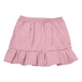 thumbnail image 5 of Wxolcjlv Womens Ruffle Hem Mini Skort High Rise Fitted Silhouette Travel Casual Skorts, 5 of 5