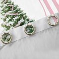 thumbnail image 4 of Homewish Cartoon Christmas Tree Blackout Curtains Set of 2 (52x84 Each), Pink Fashion Stripes Window Curtains, Teens Kids Girls Women Curtains and Drapes, Living Room Curtains Decor, 4 of 6
