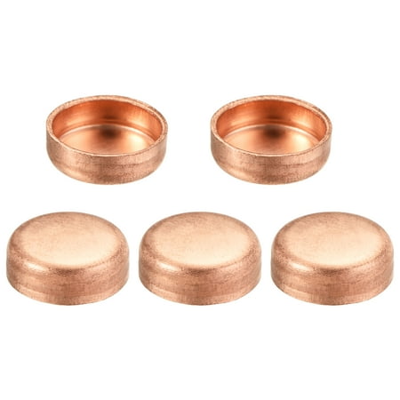 Set De 10 Bouchons En Cuire Pour Tuyaux 22mm (7/8") - Marque Uxcell - Neuf