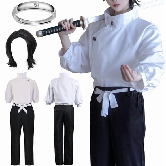 Litotall Otsukotsu Yuta Cosplay Outfit Halloween Clothes Adult JJK Anime Clothes Set Cosplay Clothes Party Dress Up Performance Clothes