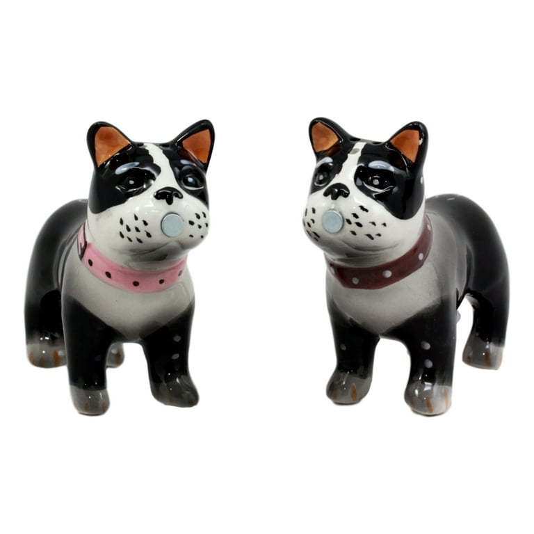 Vintage Dog Salt And Pepper Shakers, Magnetic Attractives Ceramic Salt –  Funkyhouse Vintage