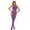 Purple, variant on Lingerie Set for Women Sexy Naughty Sexy Naughty Babydoll Lace Bodysuit Plus Size