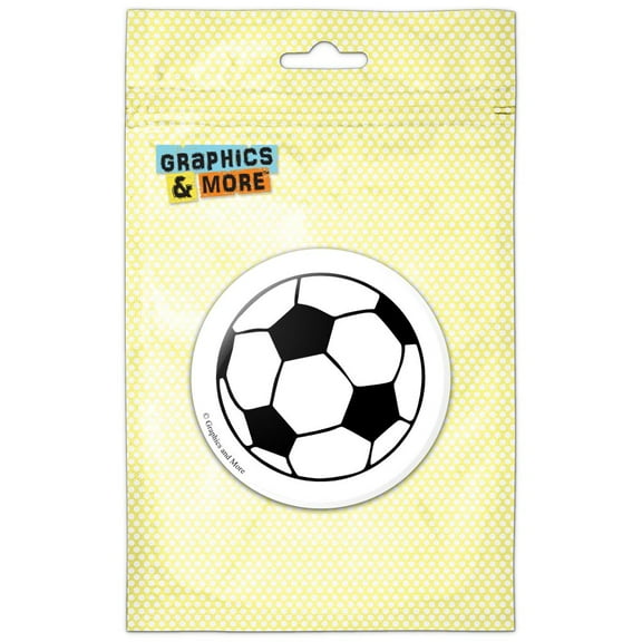 Cartoon Soccer Ball Football Refrigerator Button Magnet