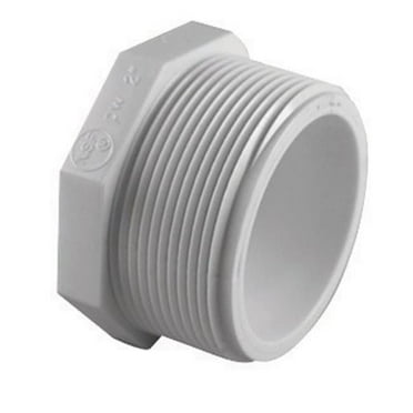Charlotte Pipe Threaded Schedule 40 3/4 In. MIP PVC Plug PVC 02113  0800HA