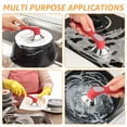 thumbnail image 6 of Thren Cast Iron Scrubber,Stainless Steel Skillet Cleaner,Scrub Dishwand,with Handle,for Kitchen Cleaning Frying Pans Skillets Woks, 6 of 10