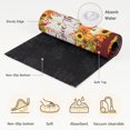 thumbnail image 5 of Round Area Rugs 6Ft, Thanksgiving Non-Slip Washable Circle Rugs Carpet, Fall Pumpkin Maple Cones Flowers Wood Plank Indoor Outdoor Rug Floor Mats Throw Runner for Bedroom Living Room Bathroom, 5 of 7