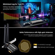 Fenvi AXE5400 WiFi 6E Card for Desktop Tri-Band PCIe Adapter with Bluetooth 5.3 MT7922 Chipset