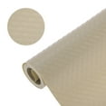 thumbnail image 2 of Ofertas Únicas 1 Pc Forro de Estante Forro de Cajón Patrón de Cuadrícula Diagonal 59.06"x19.69" Marrón, 2 of 5