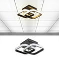 thumbnail image 3 of Lámpara de tejado Empotrada LED Moderna de 2 Piezas, Luces Decorativas de Barra de Lavandería Blanca Cálida Yuyangstore Lámpara de techo, 3 of 5