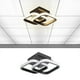 thumbnail image 3 of 2x Porch LED Flush Lámpara tejado Dormitorio Hot coración Luces iluminación, 3 of 4