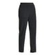 thumbnail image 2 of Pantalones de pana Prolriy para mujer, estilo casual, con personalidad, color liso, cintura elástica, a rayas, pierna recta, color negro, talla XXL., 2 of 4