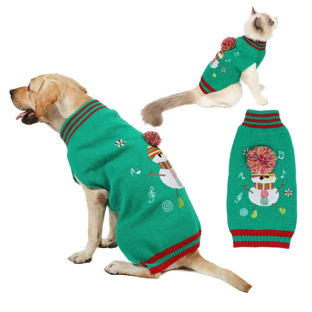 Suéter elegante y cálido de invierno para Navidad Suéter dorado Wiz de Fawn Holiday Wear