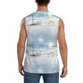 thumbnail image 4 of Disketp Christmas Deer Sleeveless Tshirts For Men, Muscle Shirts For Men Dry Fit Tank Top-X-Large, 4 of 8