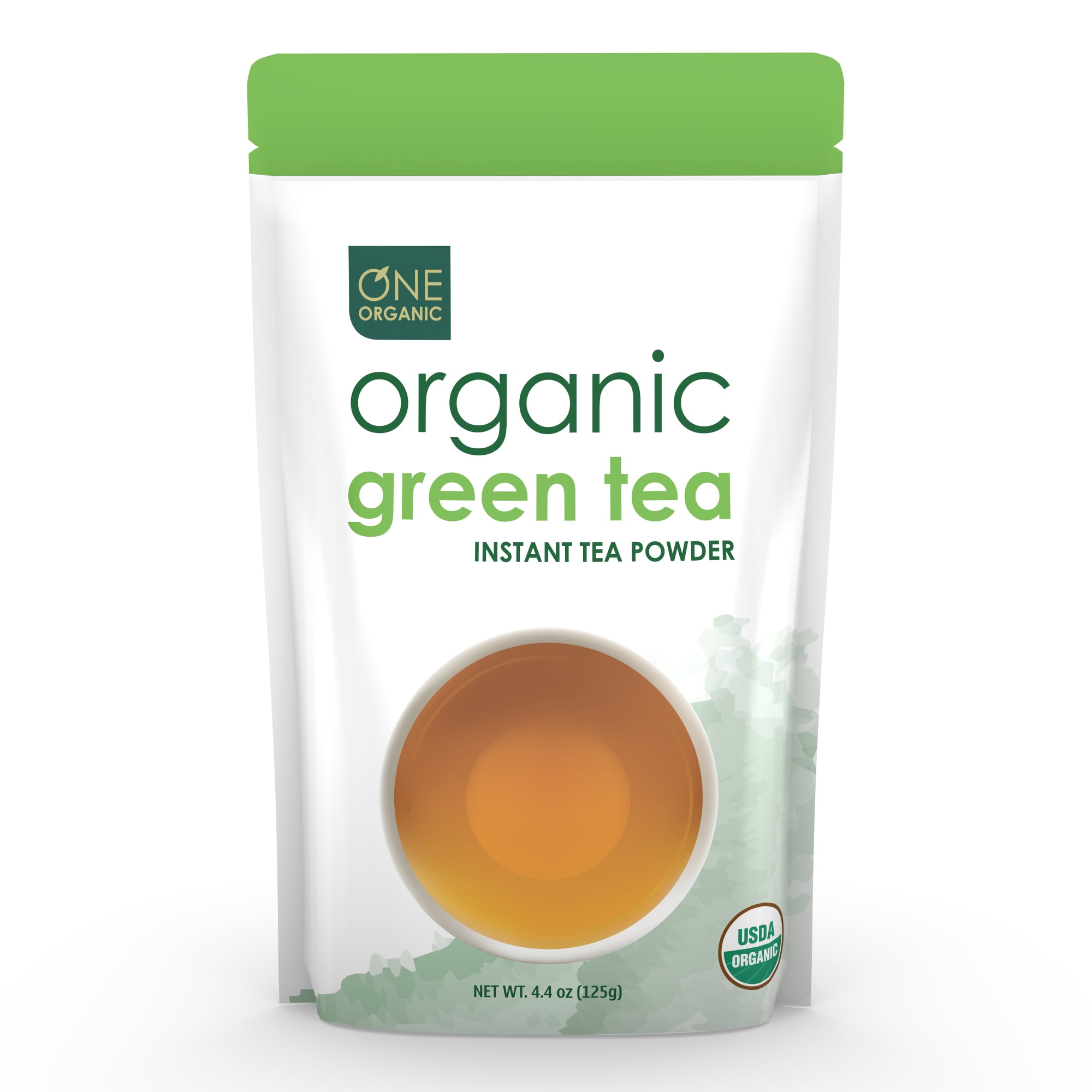 ONE ORGANIC Instant Green Tea Powder, 4.4 oz