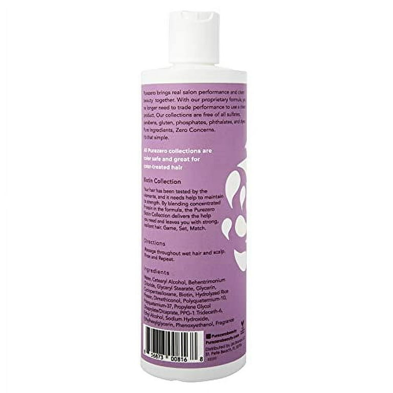 Purezero Biotin Shampoo & Conditioner set 12oz each Anti