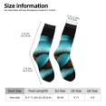 thumbnail image 2 of Balery Blue Viper Snake Calcetas Largas con Estampado para Hombre y Mujer – Suaves y Transpirables, Talla Única (US 5-11), 2 of 6