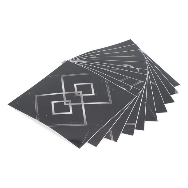 Papel de pared Jadeshay 10 unidades adhesivos para pared de azulejos PVC elegante y moderno