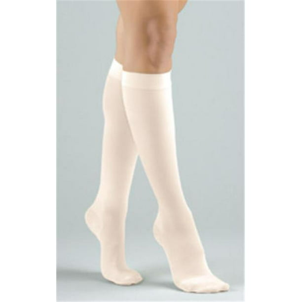 Activa H3011 Soft Fit Graduated Therapy Knee Highs 20-30 mmHg - Taille et Couleur- Ivoire Petit