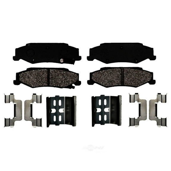 Raybestos PGD732AM Professional Grade Semi-Metallic Disc Brake Pad Set Fits select: 2005-2008 CHEVROLET CORVETTE, 2009 CHEVROLET CORVETTE GT1