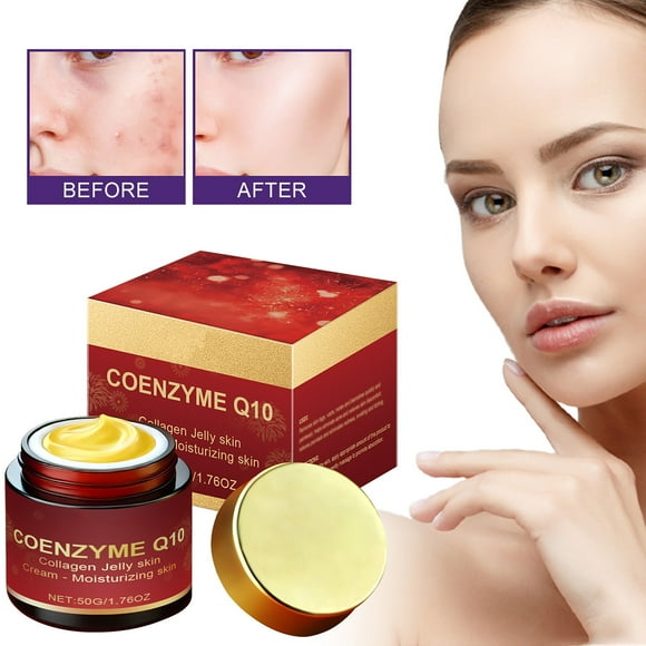 Hot6sl Coenzyme Q10 Collagens Repair Cream Reduce-oxidant Moisturizing Mild 50g
