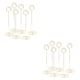 thumbnail image 1 of Bearachild 6 Pcs 22cm Tall Table Number Cards Holder  Paper Clips Menu Photo 2piezas Oro, 1 of 6