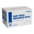 thumbnail image 2 of AmerCareRoyal Baby Wipes Refill Pack, Scented, White, 80/Pack, 12 Packs/Carton, 2 of 2