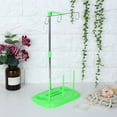 thumbnail image 5 of 3 Cones Embroidery Thread Spool Holder PE Spool Stand Lightweight Sturdy Sewing Accessories for Household Sewing Machine[Green], 5 of 5