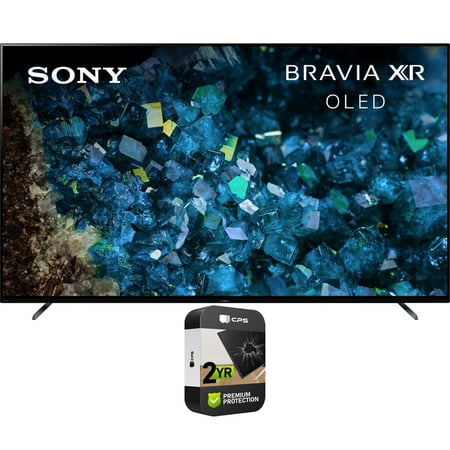 Sony XR65A80L BRAVIA XR 65 Inch A80L OLED 4K HDR Smart TV with Google TV 2023 Bundle with 2 YR CPS Enhanced Protection Pack