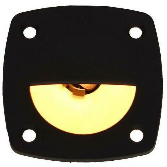 Chaparral Boat Courtesy Light | Flush Mount 1 3/4 Inch Black