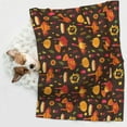 thumbnail image 6 of Disketp Thanksgiving Turkey Dog Blanket/Bed Cover for Dogs and Cats,Puppy Essentials-Large, 6 of 8