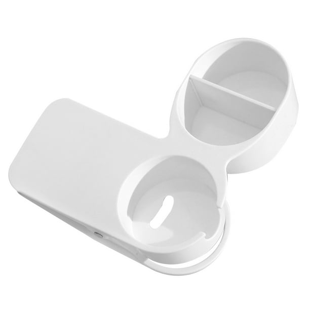 Soporte para tazas de café, té y mesa de escritorio para oficina en casa Blanco