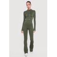 thumbnail image 2 of Women's Ribbed Cropped Zip Front Active Jacket, 2 of 4