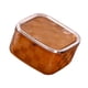 thumbnail image 3 of Cubo de basura de mesa Organizador de almacenamiento Cubo de basura multifuncional Contenedor de basura para Naranja Pequeño, 3 of 6
