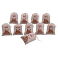 thumbnail image 4 of Darling Souvenir Pink Robots & Let'S Go Nuts Birthday Custom Party SuppliesDrawstring PouchesFavor Bags 15 Pieces, 4 of 5