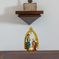 thumbnail image 5 of Mini Metal Nativity Scene, Courtyard Decoration with LED Lights, Durable Indoor Outdoor Use, Attractive Focal Point, Festive Christmas Yard Porch Decor, 5 of 9