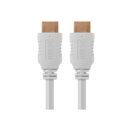 UPC: 0844660040262 | Monoprice HDMI Cable High Speed White 6ft. 28AWG 4026