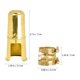 thumbnail image 2 of ADDHAT 1Jgo Ligadura Para Saxofón Alto Con Capuchón Dorado Resistente Y Fácil De Ajustar, 2 of 8