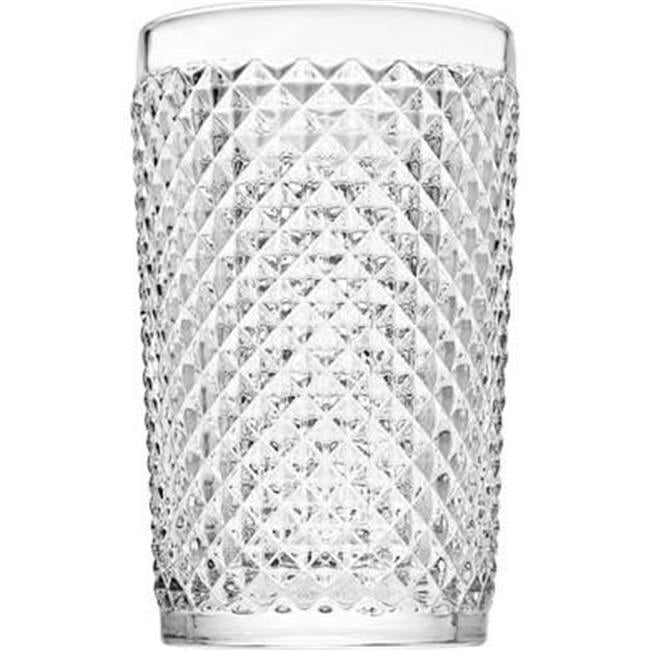 diamond highball glass